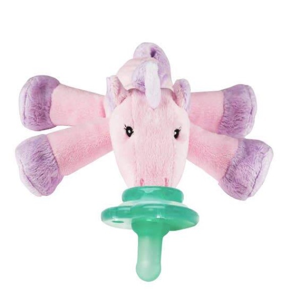 Paci-Plushie Buddies -Unity Unicorn - Picture 1 of 2